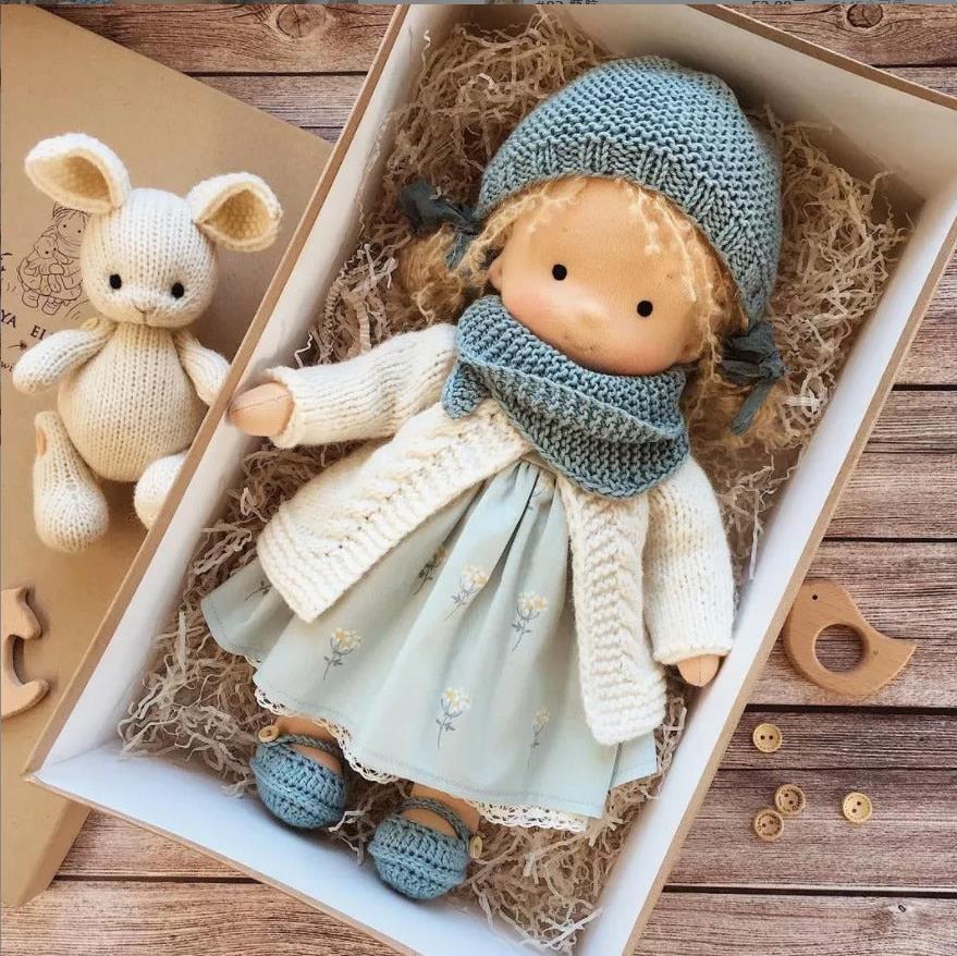 ALL🎁🎁The Best Gift for Kids-Handmade Waldorf Doll👧
