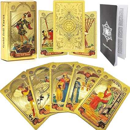 Explore the Mystical World of Tarot Gold Foil Tarot