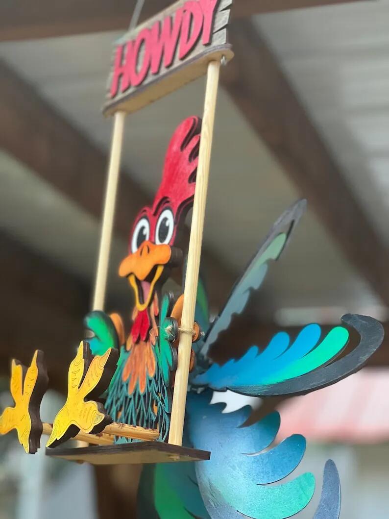 🔥ANIMAL WINDSPINNER DECORATION🔥