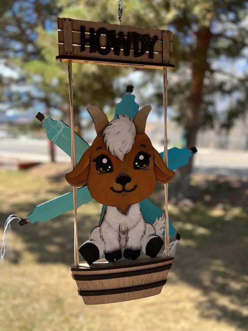 🔥ANIMAL WINDSPINNER DECORATION🔥