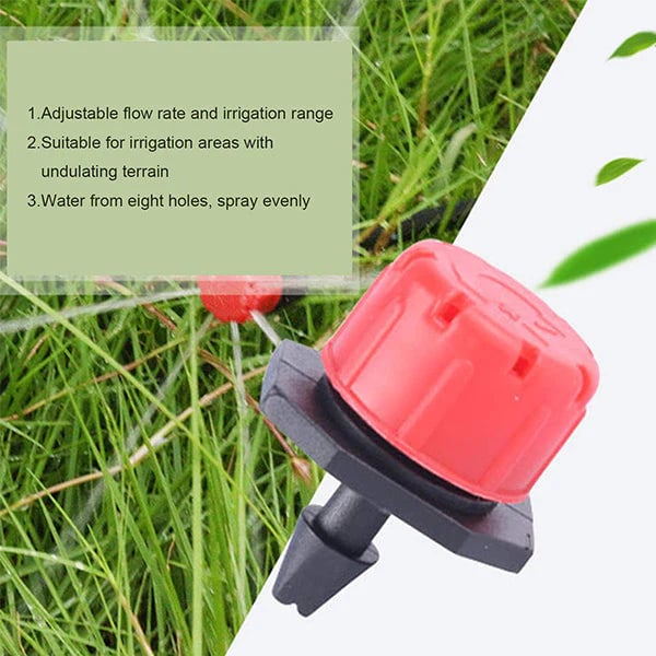 Adjustable Irrigation Drippers Sprinklers | Set of 30 PCS
