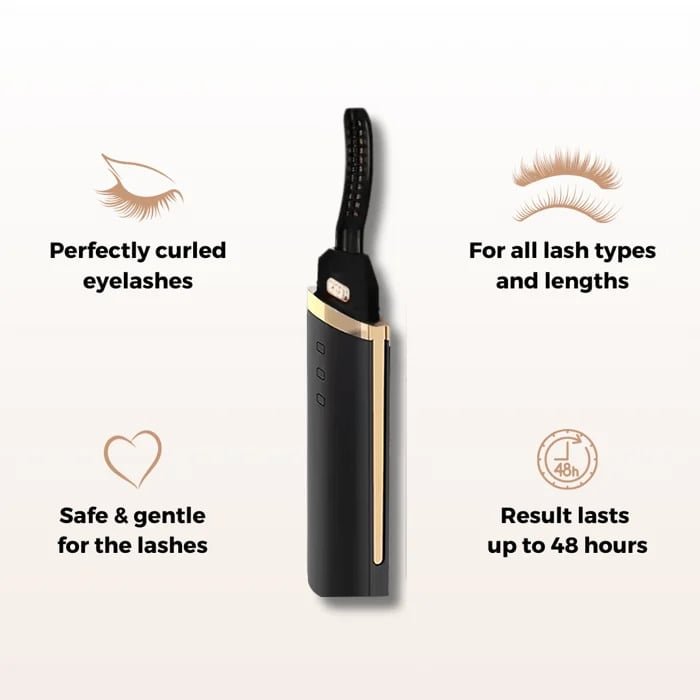 ✨ discount 59%💓Eyelash Curler-Rechargeable heated eyelash curler