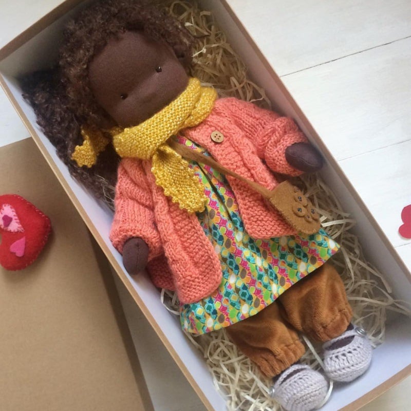 ALL🎁🎁The Best Gift for Kids-Handmade Waldorf Doll👧