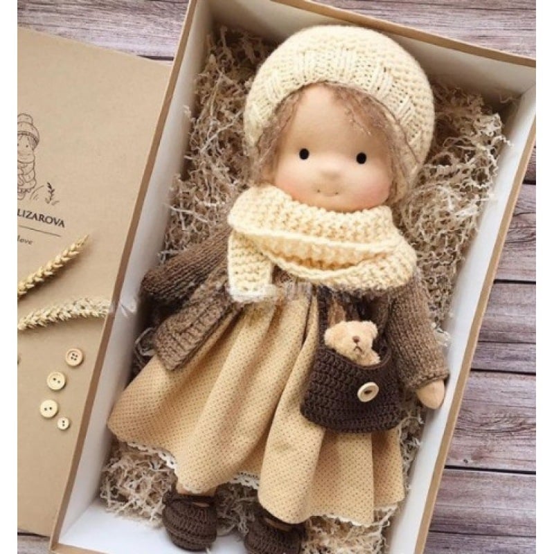 ALL🎁🎁The Best Gift for Kids-Handmade Waldorf Doll👧
