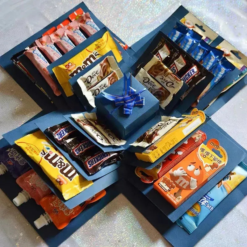 Birthday Surprise Explosion Box