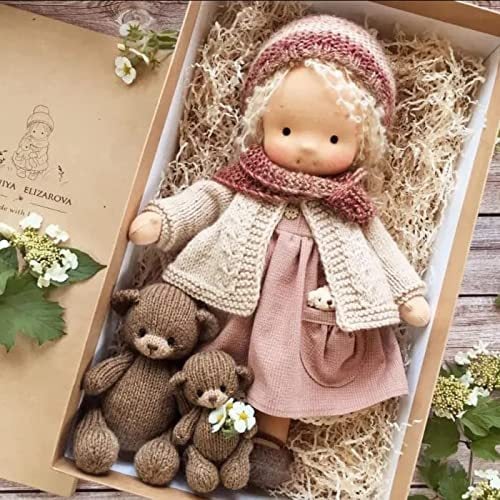 ALL🎁🎁The Best Gift for Kids-Handmade Waldorf Doll👧