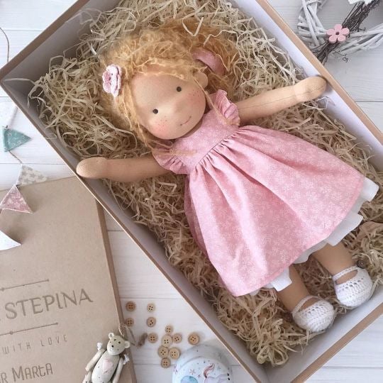 ALL🎁🎁The Best Gift for Kids-Handmade Waldorf Doll👧