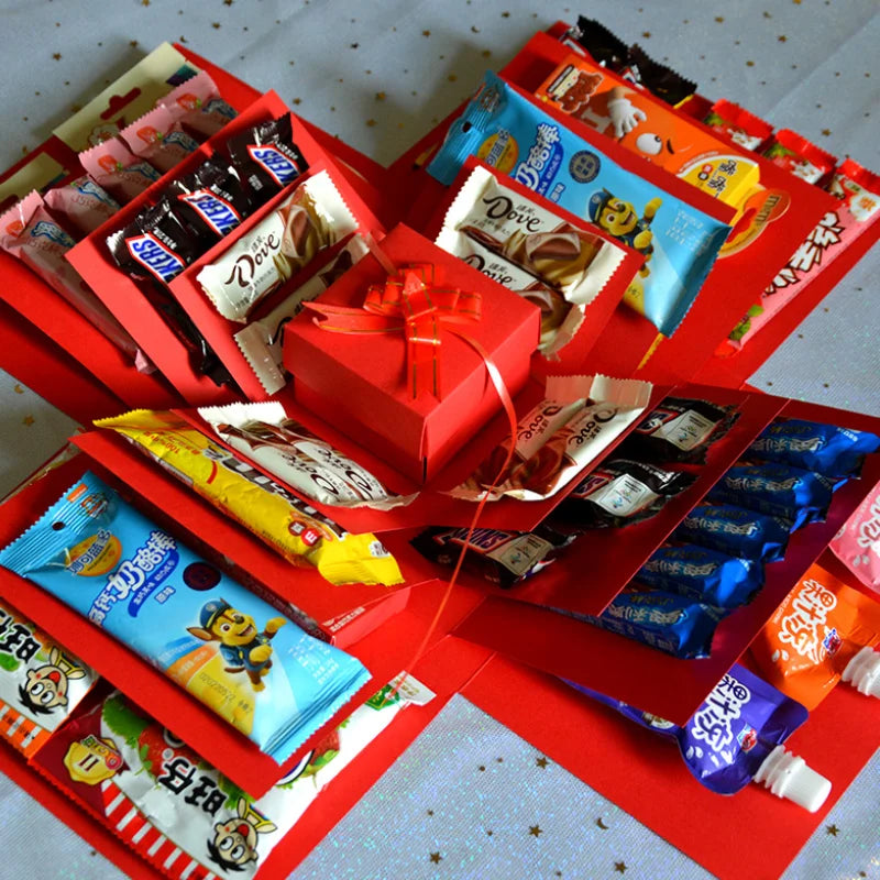 Birthday Surprise Explosion Box