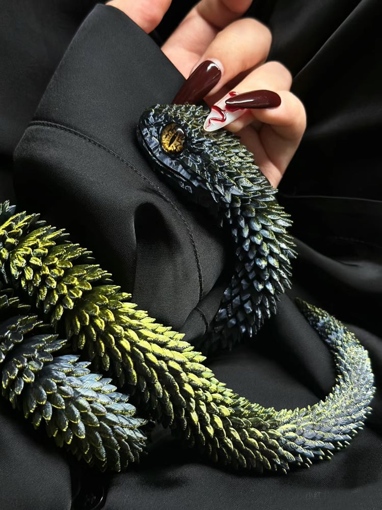 ๐3D Printed Multi-Joint Movable Snake Toy