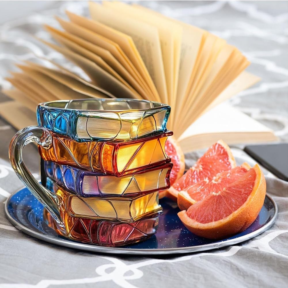 🔥LAST DAY PROMOTION 49% OFF 🔥✨Painted Book Mug