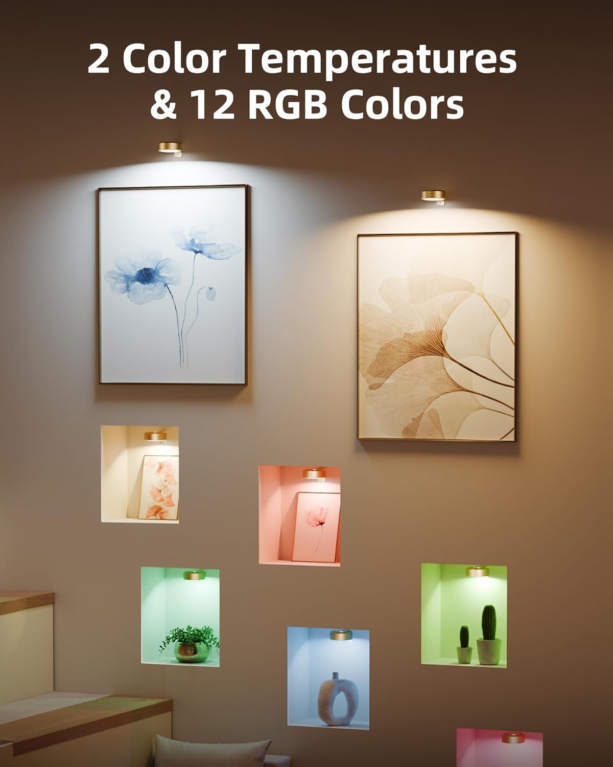 radiantgrp - Magnetic Painting Light with 13 Lighting Modes