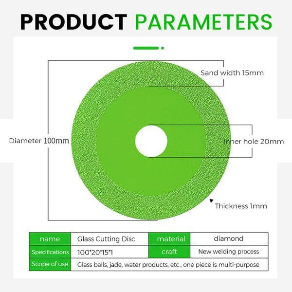 ✨50% off for a limited time ✨✨glass cutting disc for angle grinder