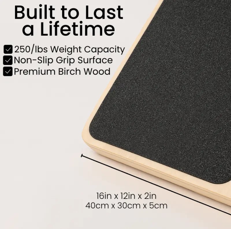 🔥Portable Wooden Slant Board for Calf Stretching