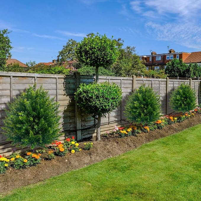 Resistant Artificial Cedar Topiary Ball Tree