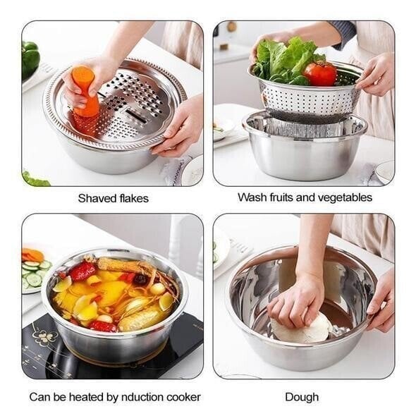 💖49% 0ff-Germany Multifunctional Stainless Steel Basin