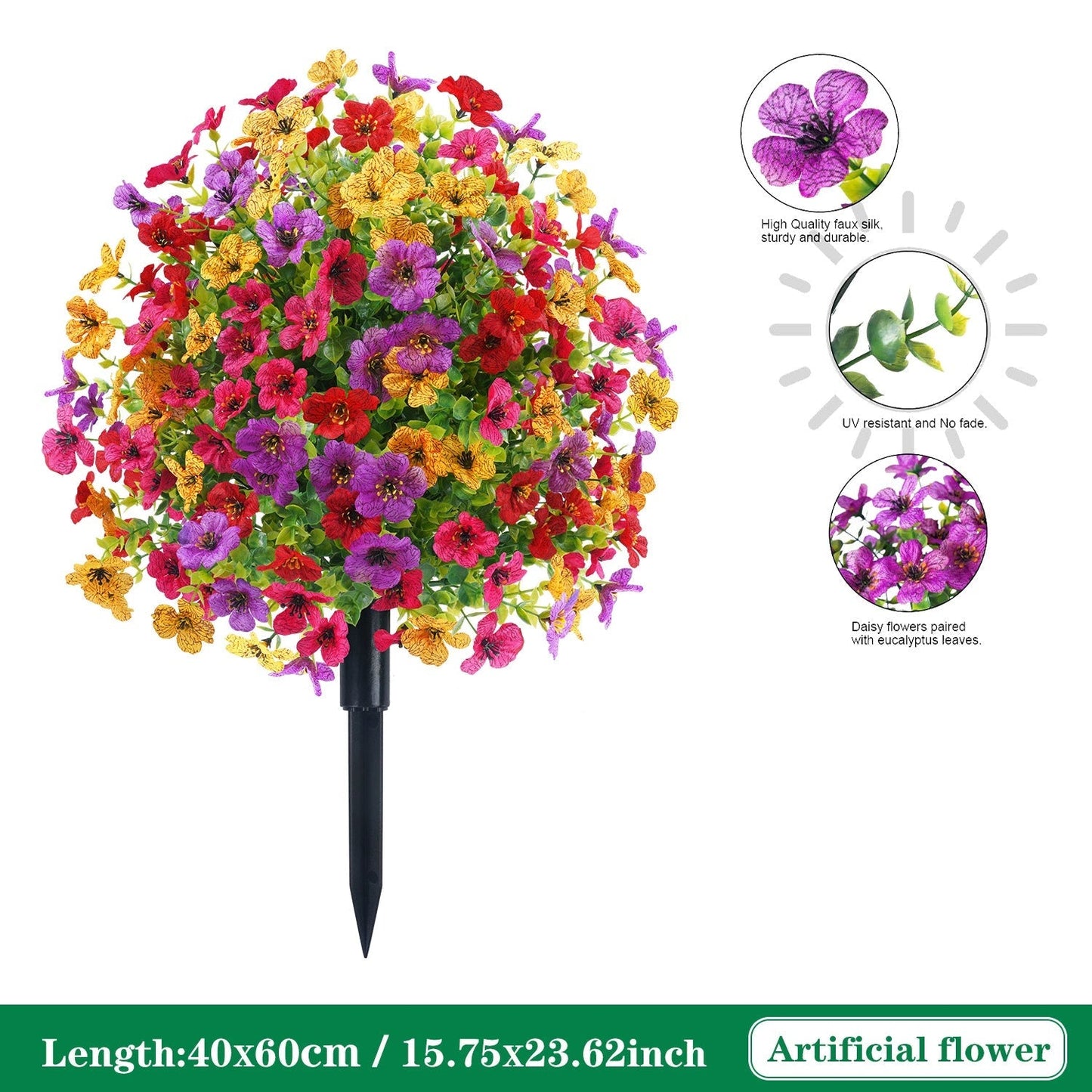Resistant Artificial Cedar Topiary Ball Tree
