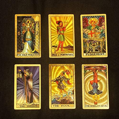 Explore the Mystical World of Tarot Gold Foil Tarot