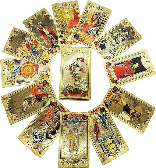 Explore the Mystical World of Tarot Gold Foil Tarot