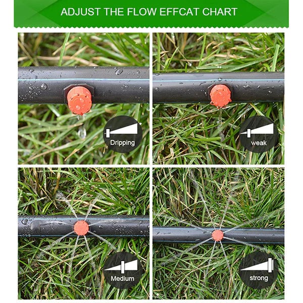 Adjustable Irrigation Drippers Sprinklers | Set of 30 PCS