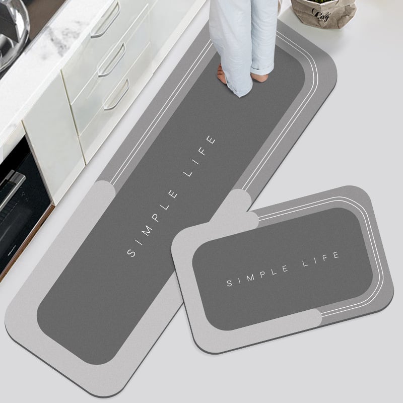 Non slip & super absorbent floor rugs