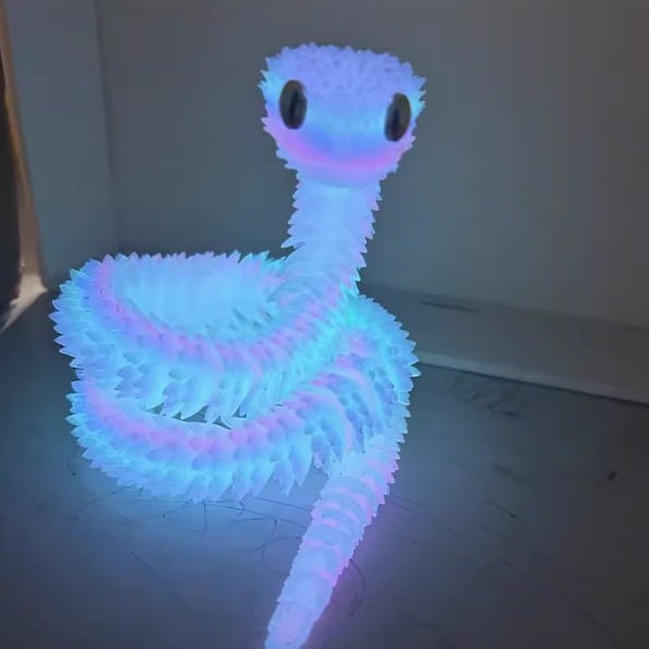 ๐3D Printed Multi-Joint Movable Snake Toy