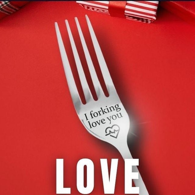 🎅Engraved Fork - Best Funny Gift For Loved One