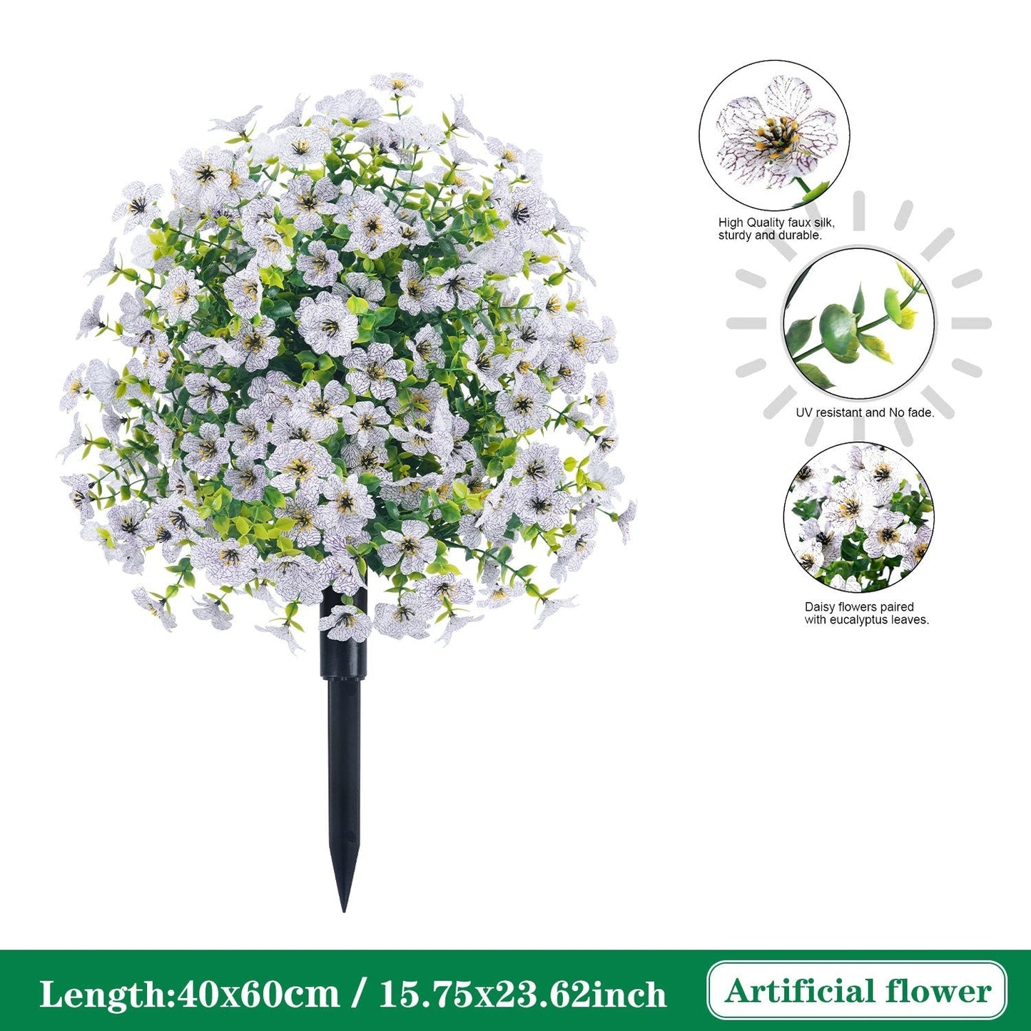 Resistant Artificial Cedar Topiary Ball Tree