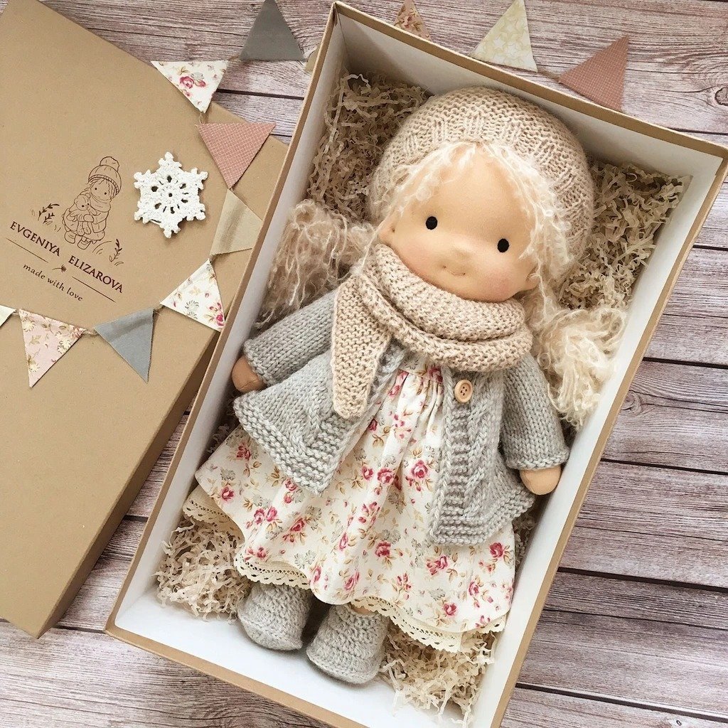 ALL🎁🎁The Best Gift for Kids-Handmade Waldorf Doll👧