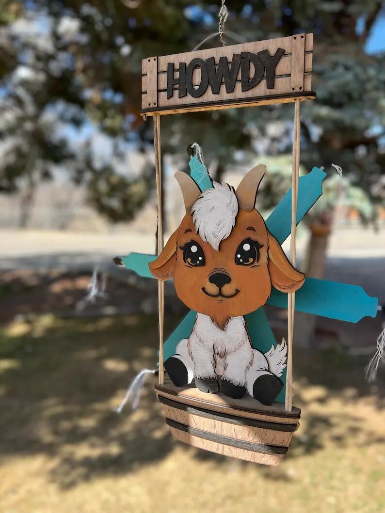 🔥ANIMAL WINDSPINNER DECORATION🔥