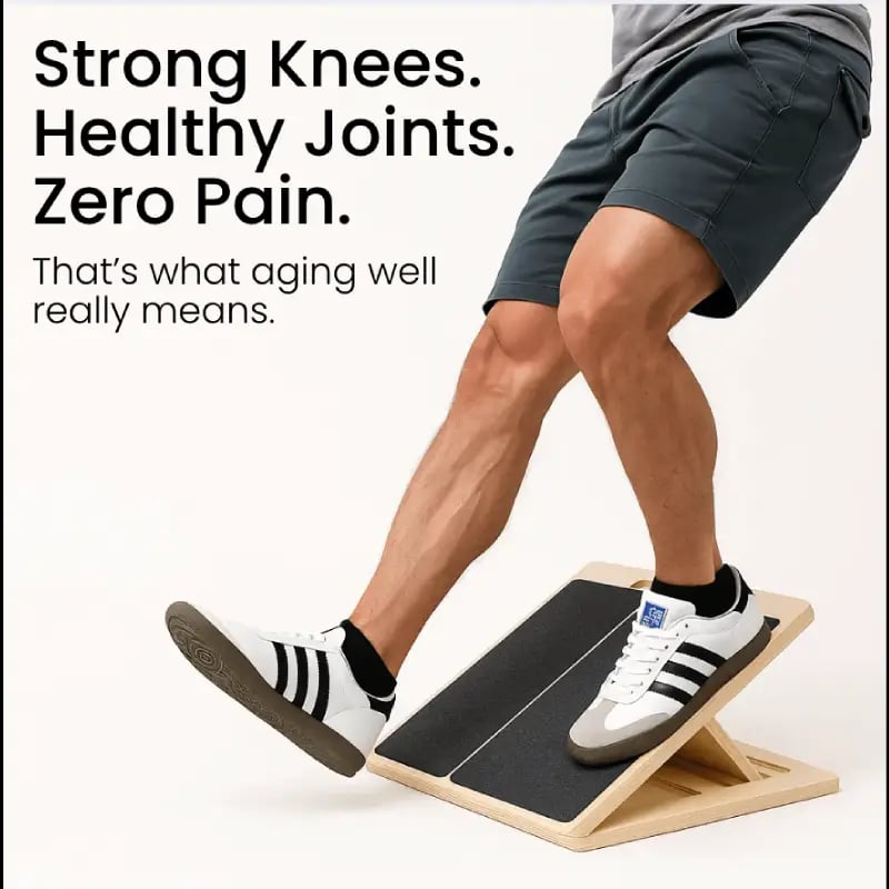 🔥Portable Wooden Slant Board for Calf Stretching