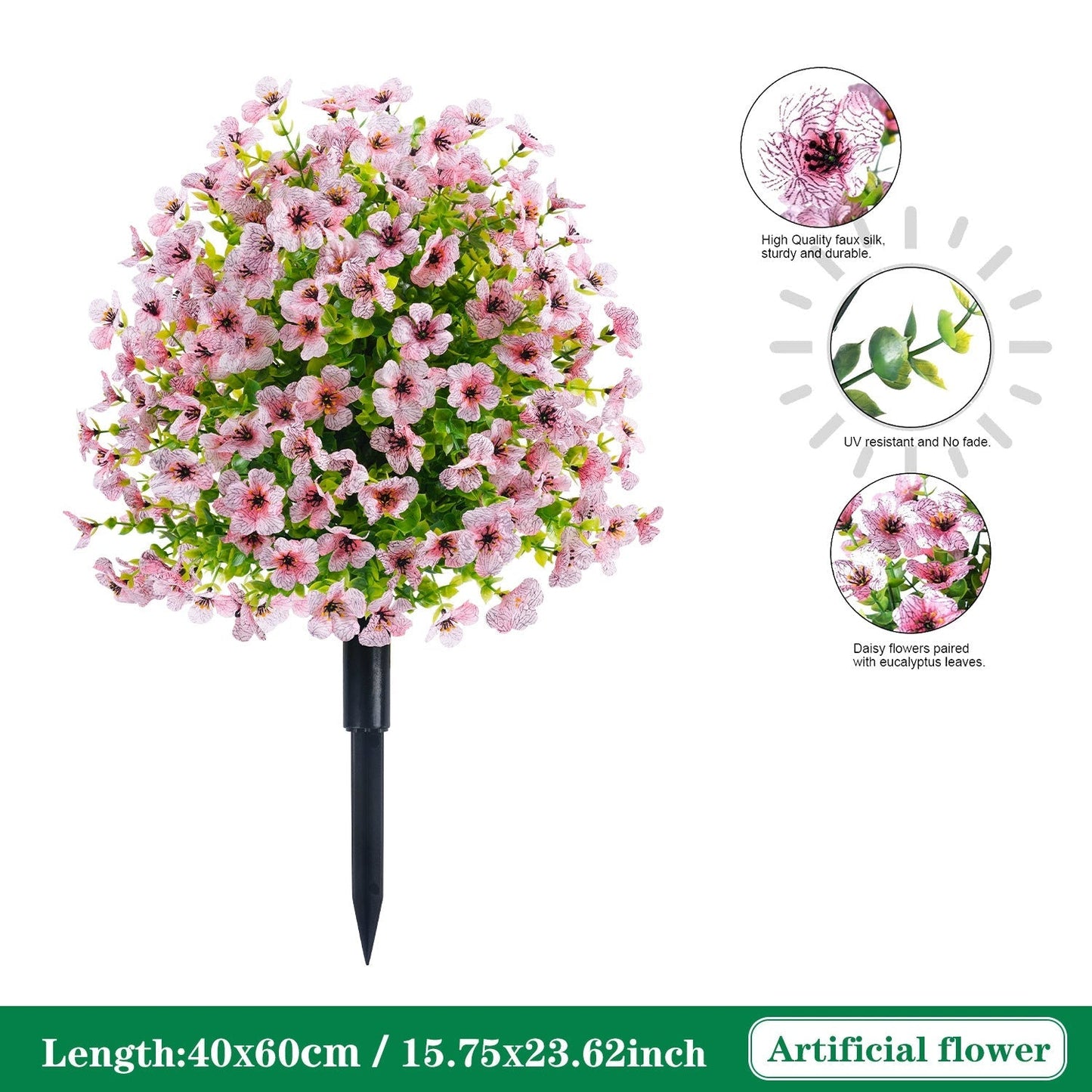 Resistant Artificial Cedar Topiary Ball Tree