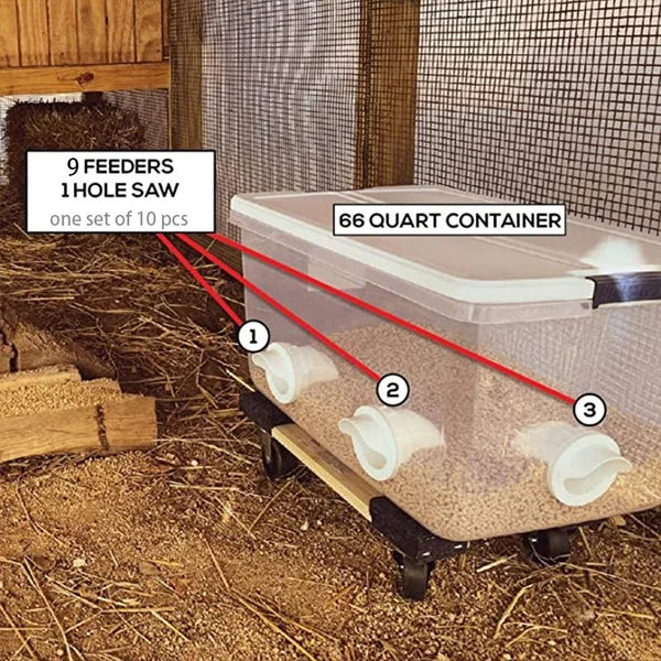 Radiantgrp -DIY CHICKEN FEEDER