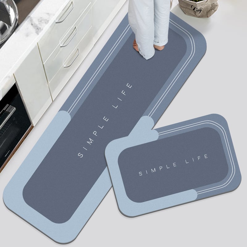 Non slip & super absorbent floor rugs
