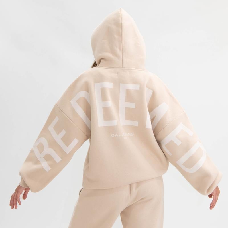 πβ Essential Hoodie | Oversized Christian Heavyweight Faith Sweatshirt