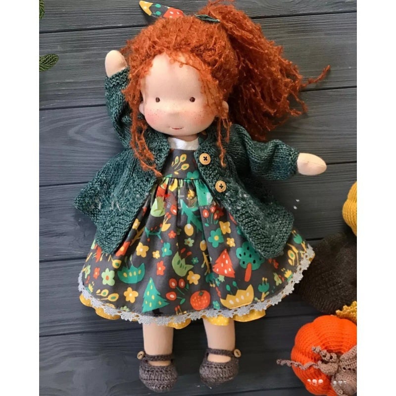 ALL🎁🎁The Best Gift for Kids-Handmade Waldorf Doll👧