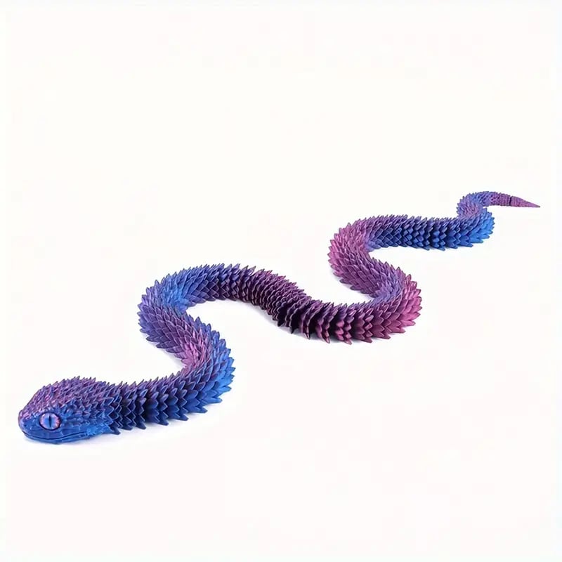 ๐3D Printed Multi-Joint Movable Snake Toy