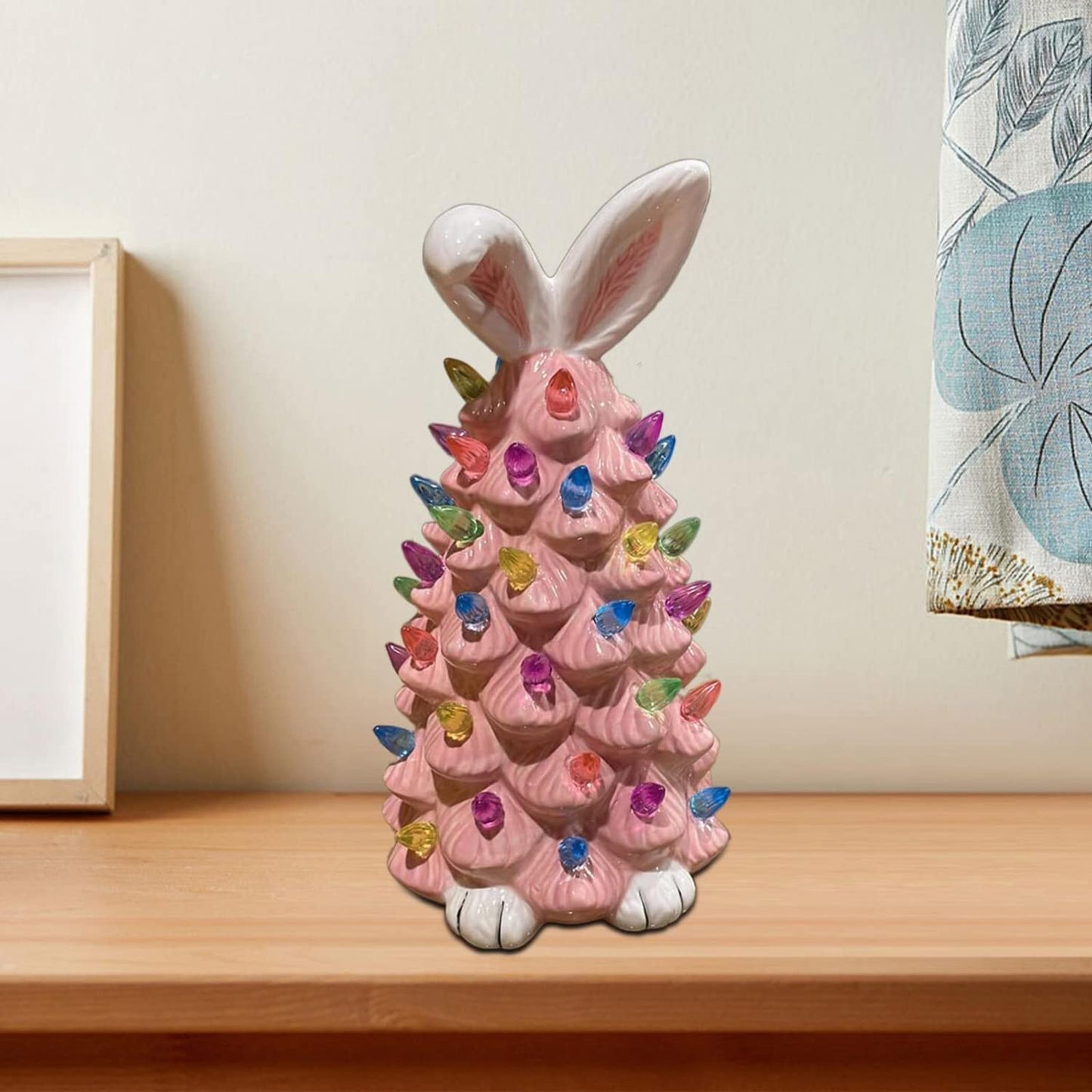 Christmas Pink Bunny Tree