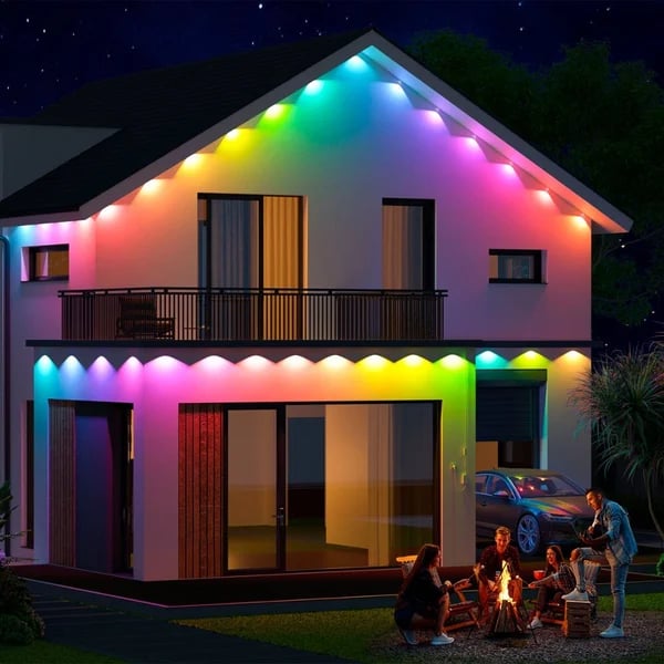 🎅 Early Christmas 49%OFF - Smart Rainbow LED Permanent Outdoor Light🎁