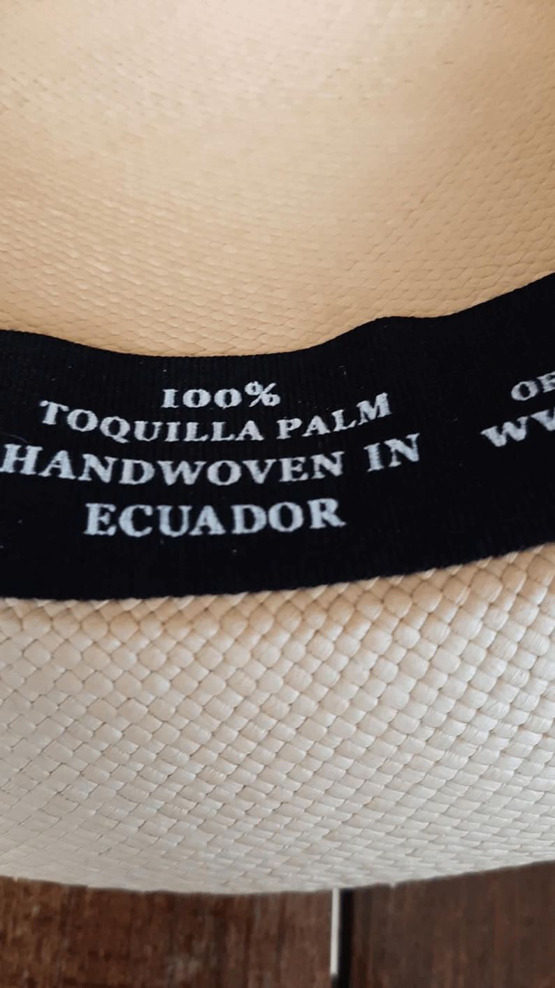 Radiantgrp - Handwoven Ecuador Panama Hat-Classical