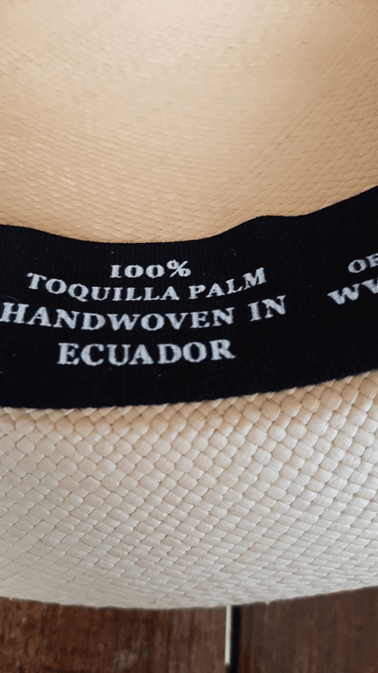 Radiantgrp - Handwoven Ecuador Panama Hat-Classical