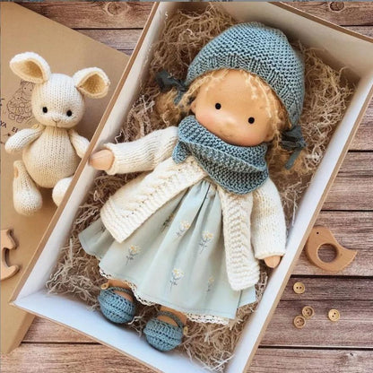 ALL🎁🎁The Best Gift for Kids-Handmade Waldorf Doll👧