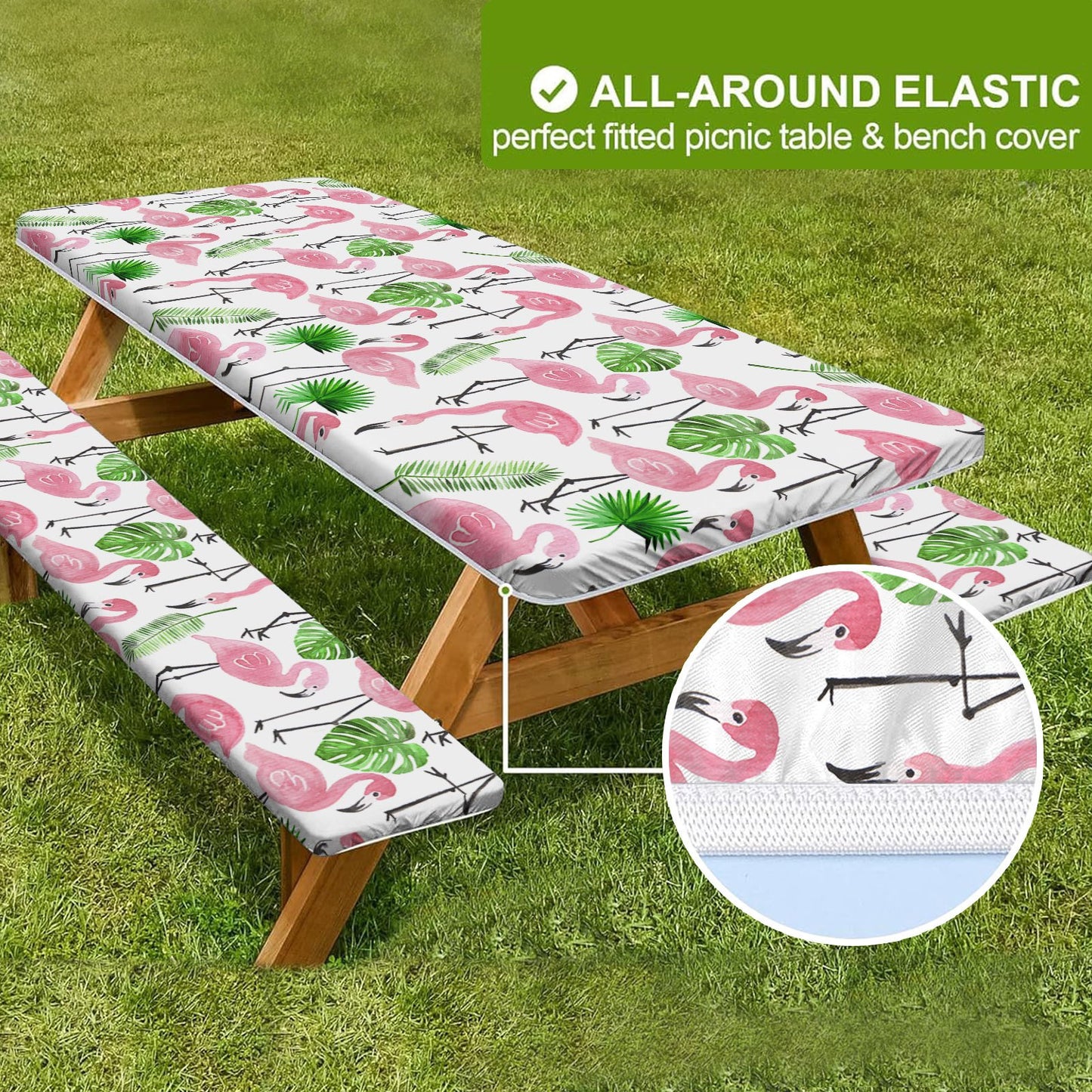 🔥This week's special offer🔥6ft Waterproof Picnic Table Covers