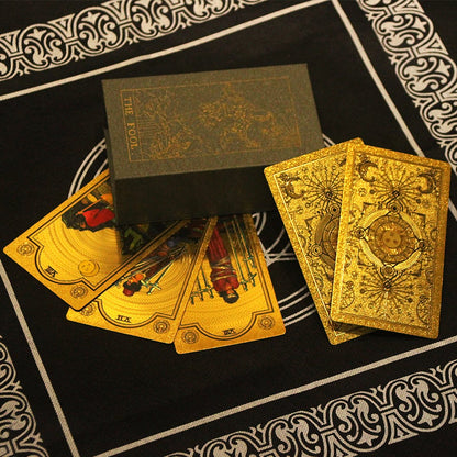 Explore the Mystical World of Tarot Gold Foil Tarot