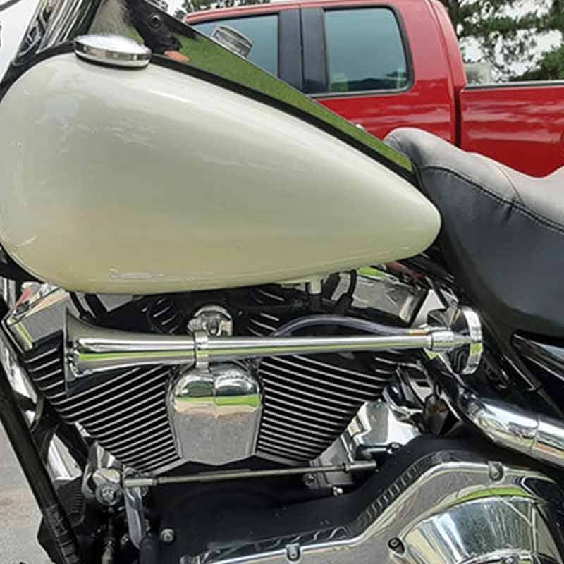 🔥Hot Sale🔥Motorcycle Horn + Mounting Hardware and Complete Wiring Kit