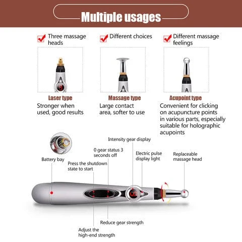 Radiantgrp - Massage electronic acupuncture pen