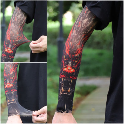 ⚜️Men's Ultra-Realistic Tattoo-Style Sun Protection Sleeves -Tattoo-Friendly