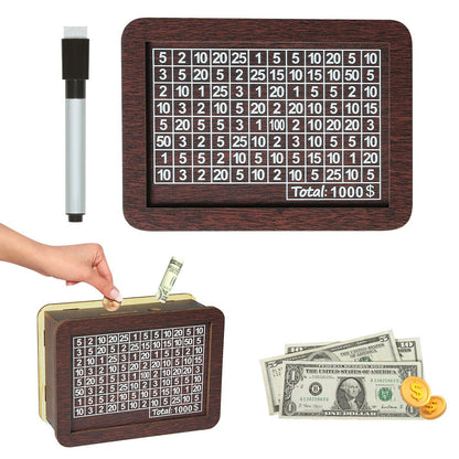 🔥Wooden Savings Box🎁