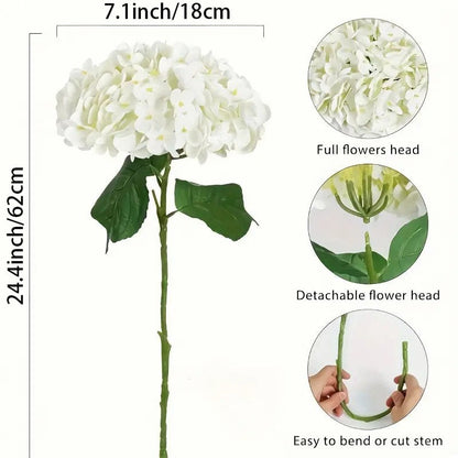 Outdoor Artificial Hydrangea Flowers💐