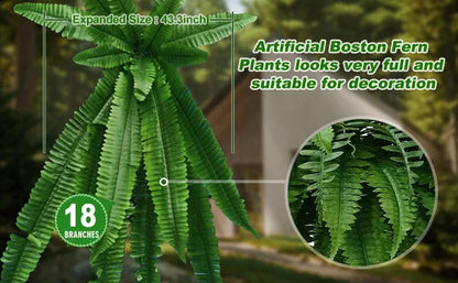 💥This Week's Special Price $19.99🌱Resistant Lifelike Artificial Boston Fern
