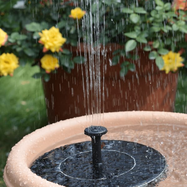 🎁Best Gift 🎁 - Solar outdoor fountain-The perfect garden decoration